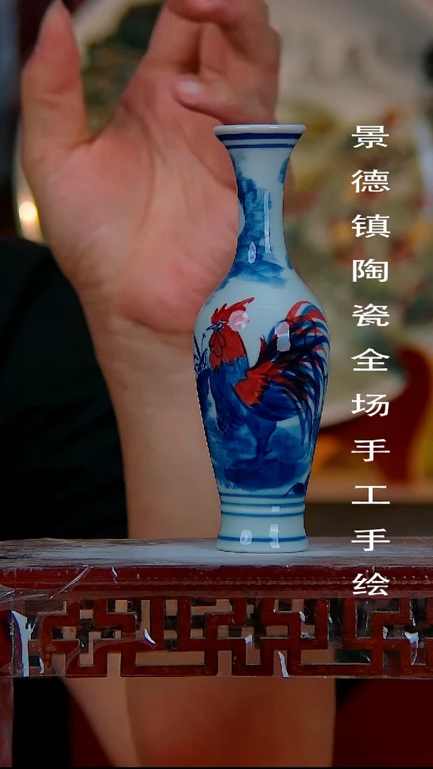 摆件景德镇陶瓷 全场手工手绘