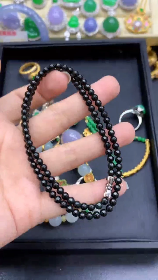 颈饰未镶嵌翡翠501-中国好珍宝