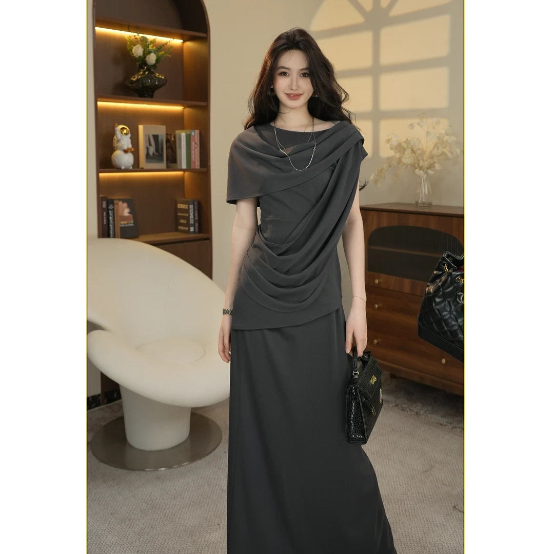 【JiaYi】吉普赛少女春夏气质新款时尚套装-RL0481+RL0486