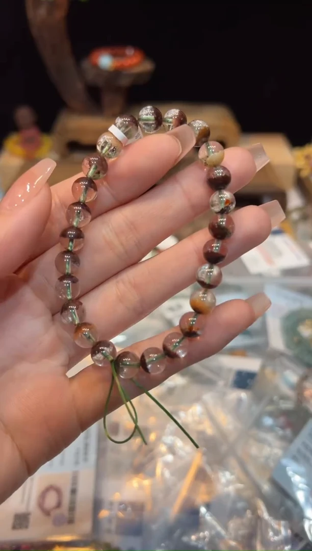 【闪购商品】水晶手链未镶嵌7mm+手饰@@9641