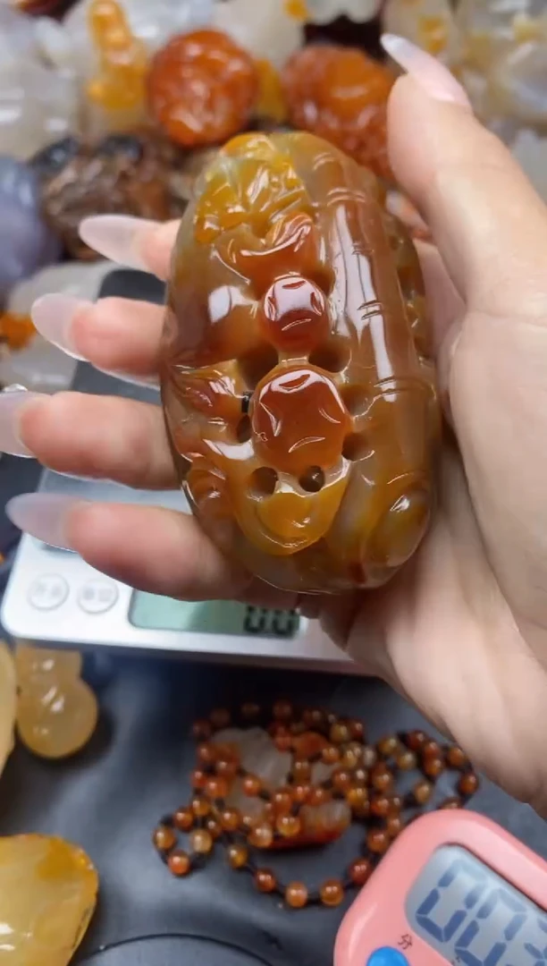 【闪购商品】玛瑙/玉髓颈饰未镶嵌ll