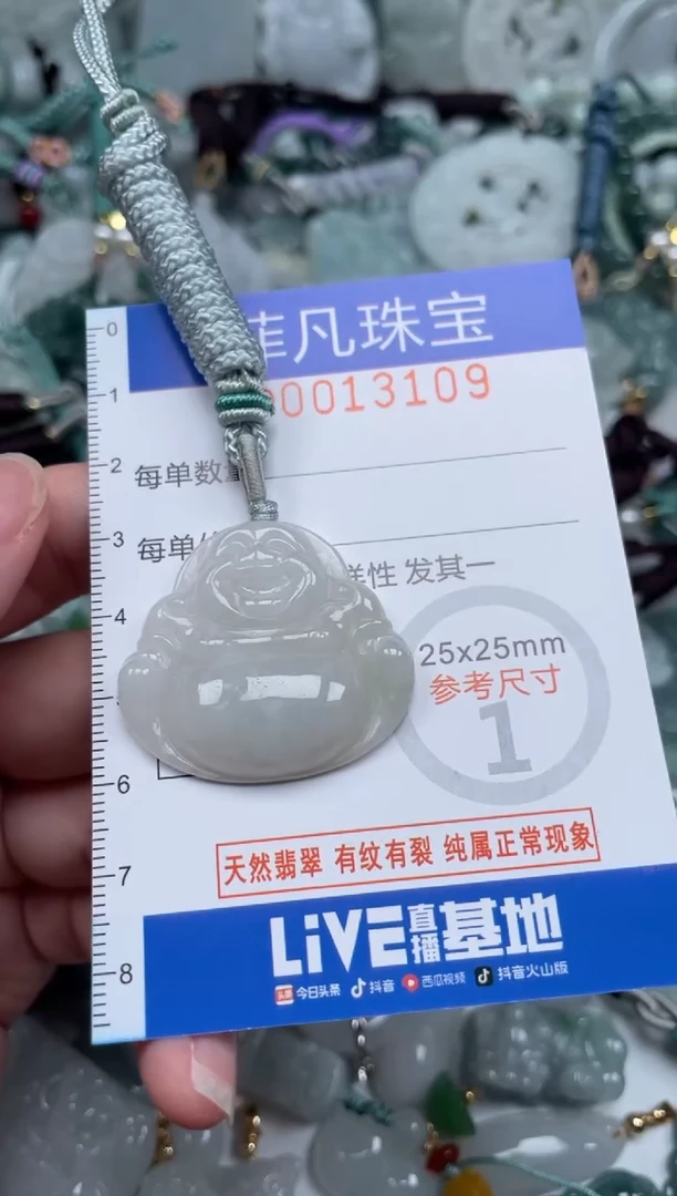 颈饰未镶嵌翡翠13109