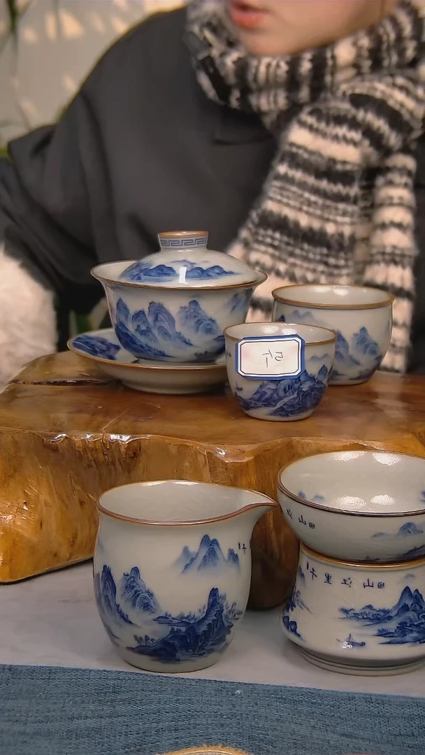 【闪购商品】简装家用款2件套 陶瓷家用茶具系列