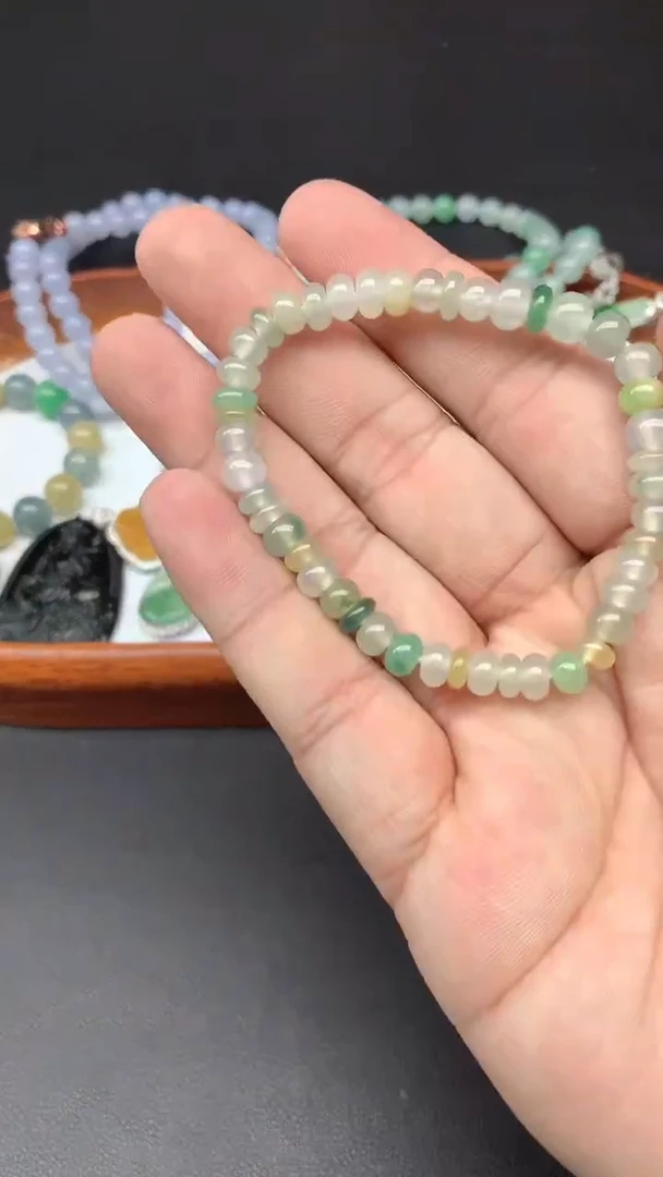 【闪购商品】翡翠手串未镶嵌35-天然翡翠