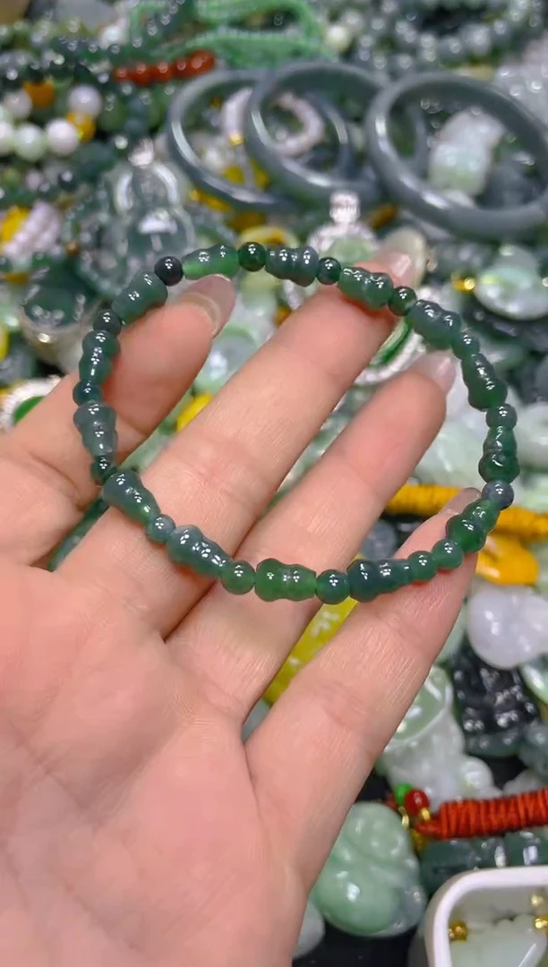 颈饰未镶嵌翡翠6MM