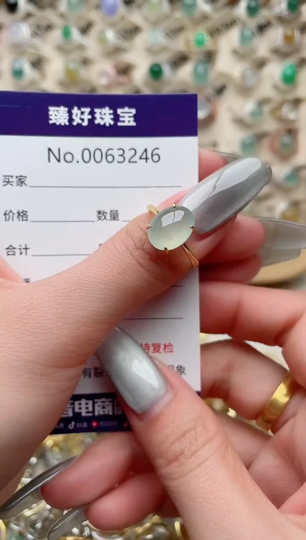 【闪购商品】翡翠戒指银S925镶嵌............