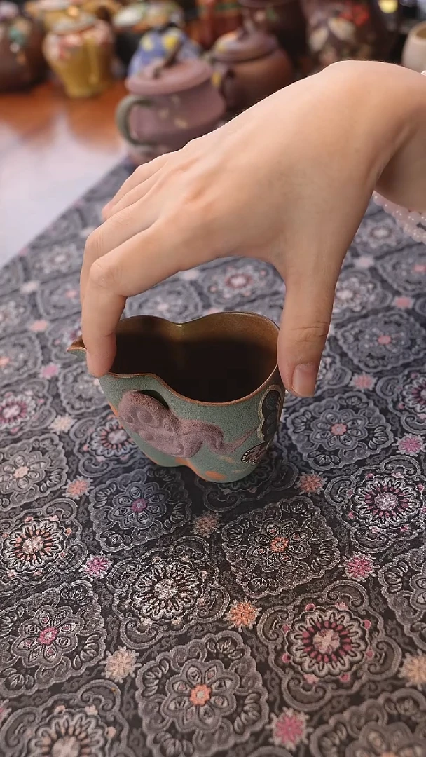 茶壶紫砂月*葫芦公道
