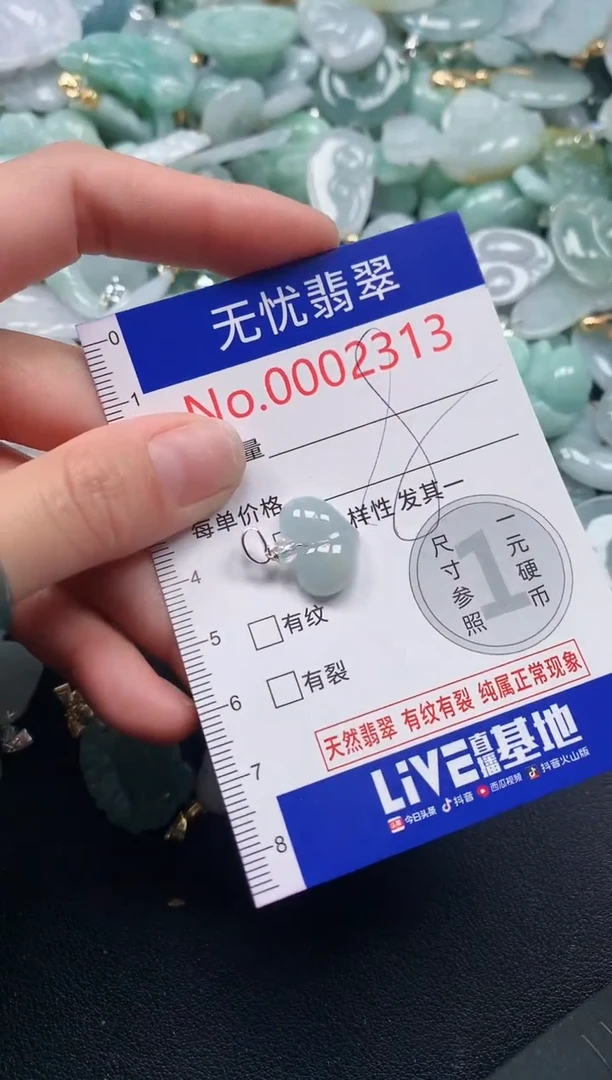 吊坠(不含链)未镶嵌翡翠2313