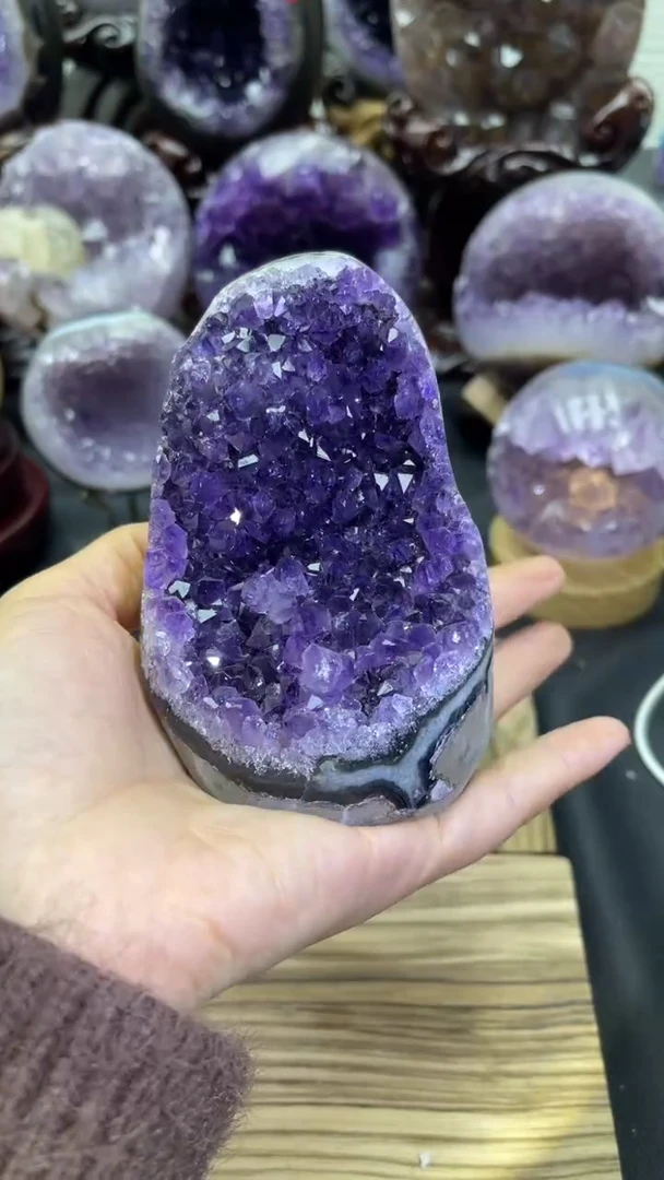 未镶嵌大型摆件（非配饰）紫晶225号摆件