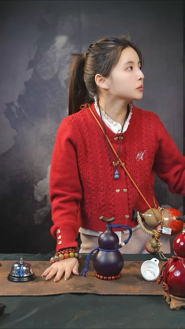 【闪购商品】WD103紫色小容量酒葫芦随缘发