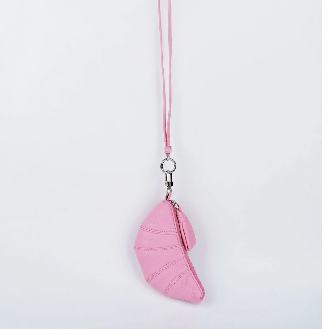 IME-F时尚粉色牛角包