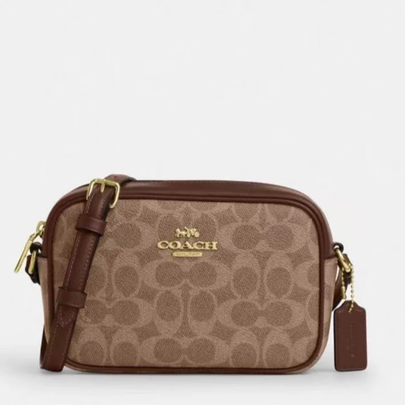 Coach/蔻驰（2025新款）卡其色相机包 CY752 20CM*13CM*6.5CM