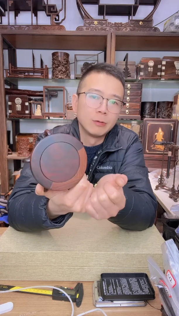 【闪购商品】乌木类书架498微凹小圆底座  库存