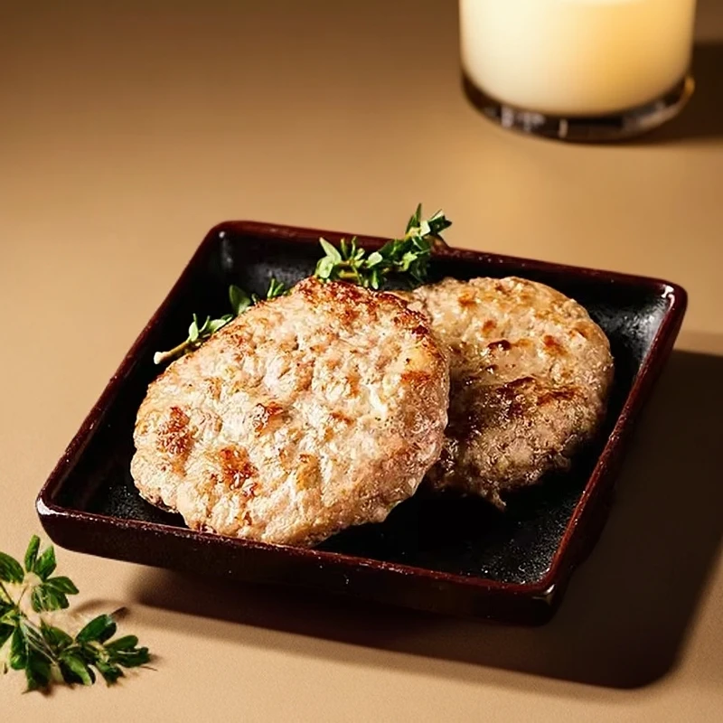 【尾货捡漏】至11月4日芝士风味牛肉饼100g/片自制汉堡炒饭