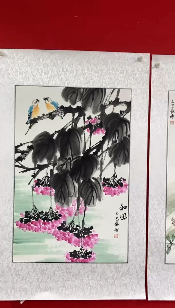 国画SP丹苏盼老师作品