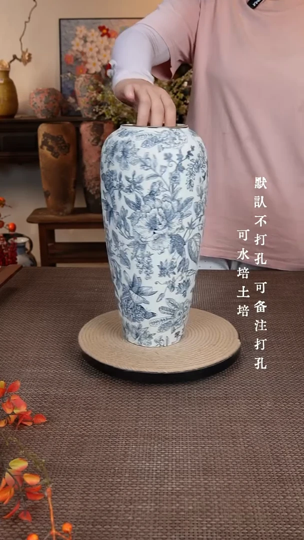 摆件001景德镇陶瓷花瓶