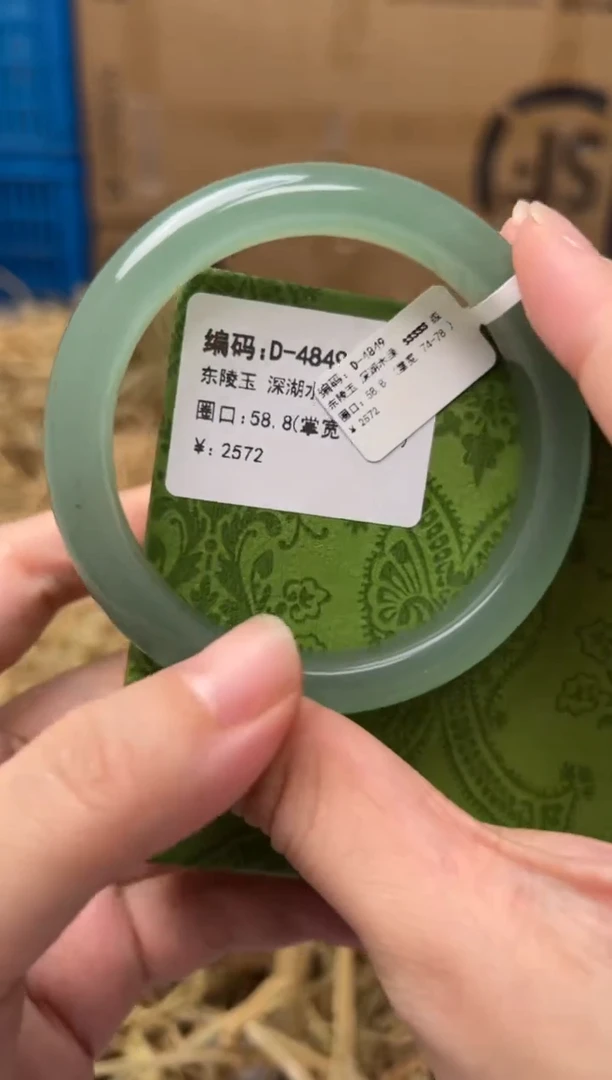 未镶嵌手镯石英质玉D-4849