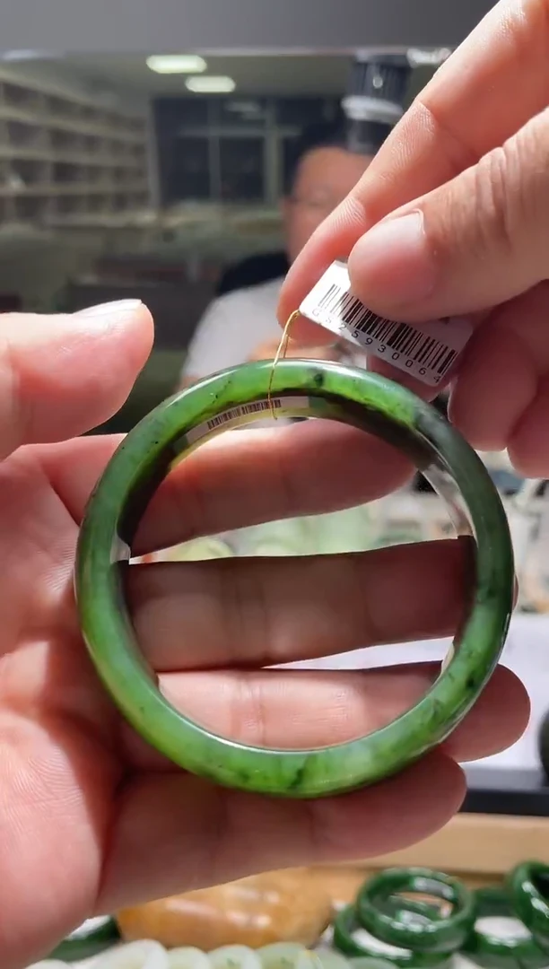 未镶嵌手镯和田玉59-60圈口 0064