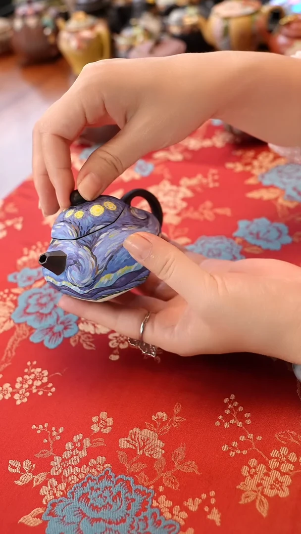 星空六方文旦宜兴紫砂