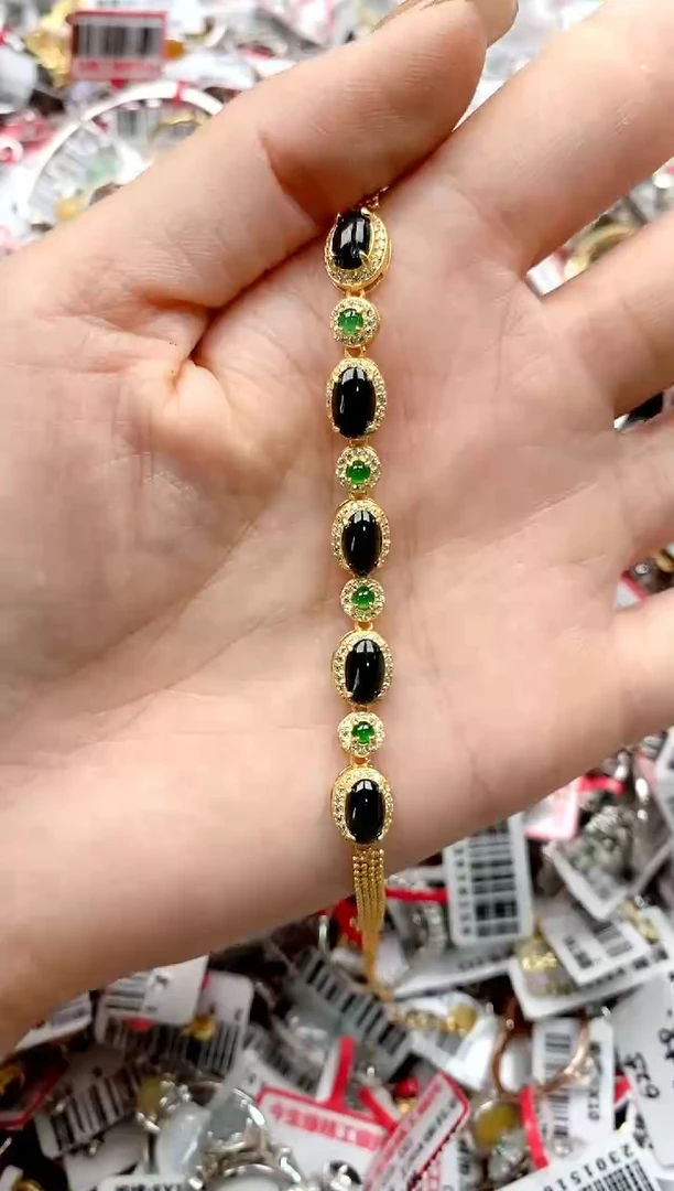 【闪购商品】翡翠戒指银S925镶嵌444444444    0