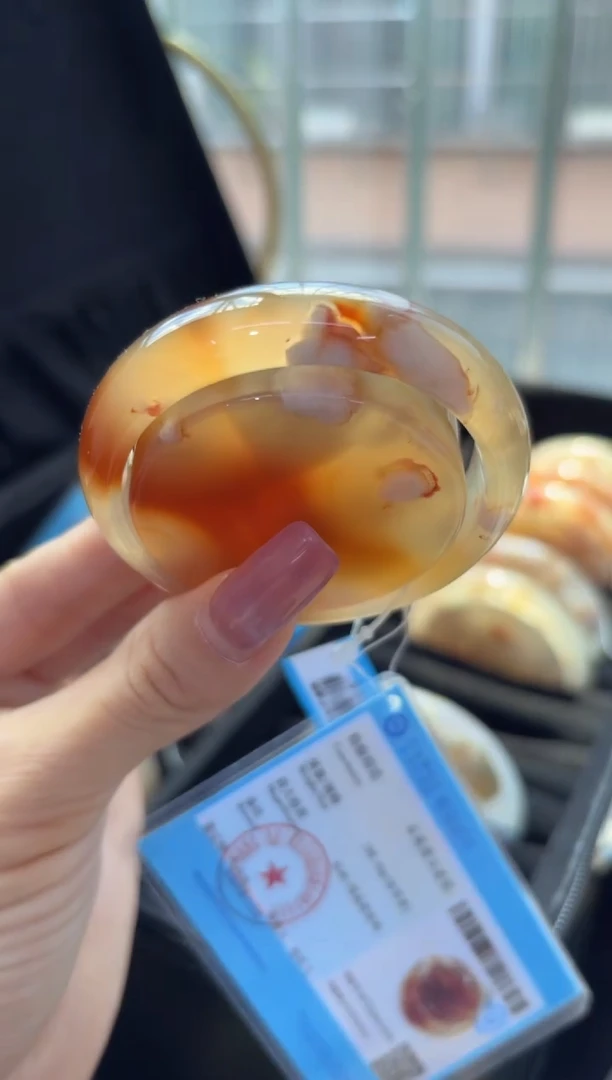 未镶嵌手镯石英质玉C4(52圈赠送镯心)