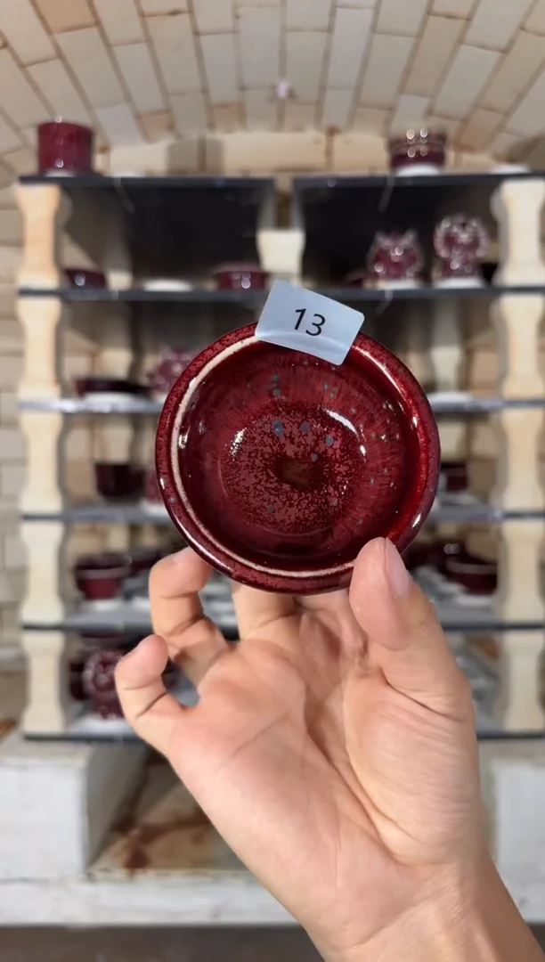 摆件精品窑变钧瓷茶器