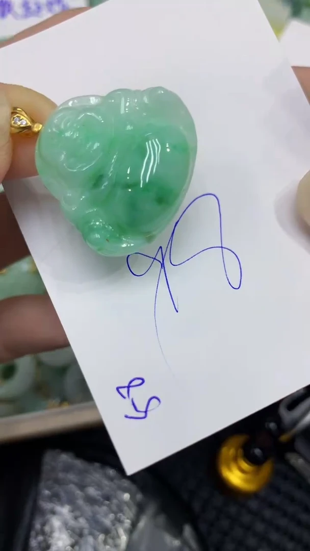 颈饰未镶嵌翡翠缅甸A货翡翠