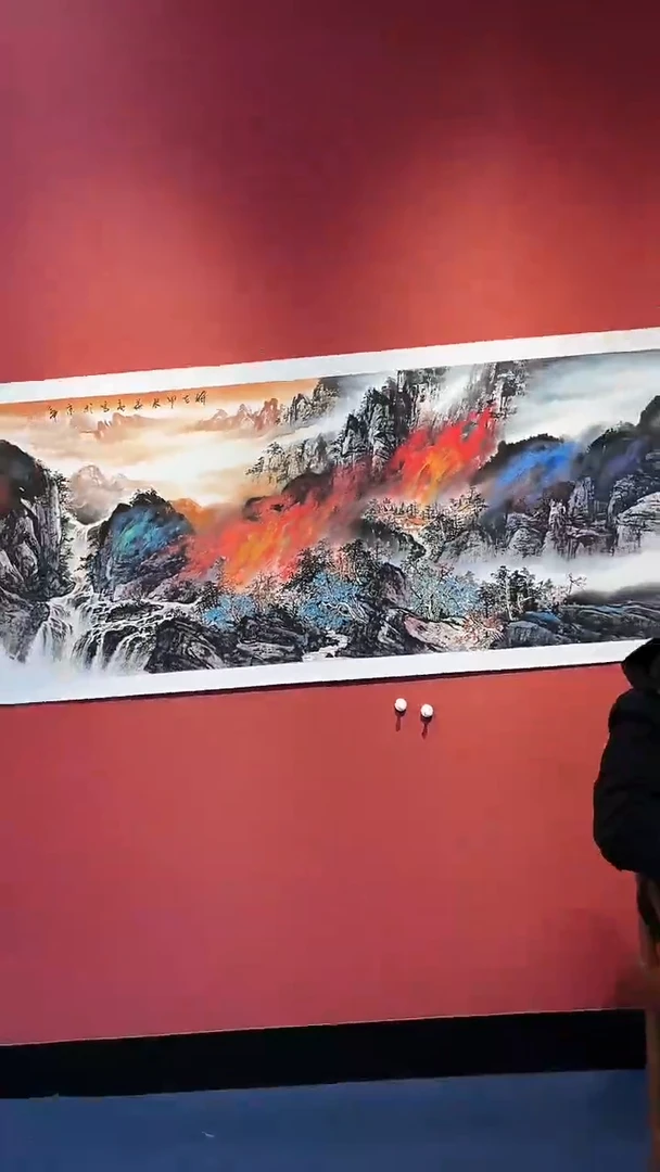 书法刘华亮小六尺山水