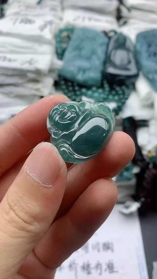 翡翠未镶嵌颈饰88888888