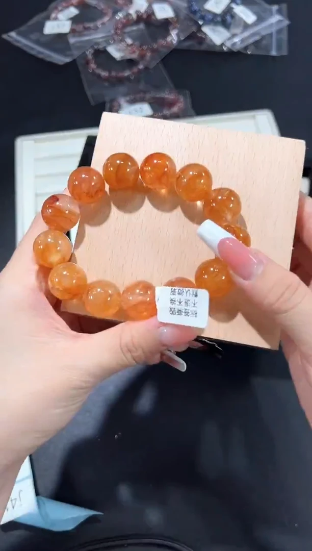 未镶嵌手链水晶41j多样性发其一【1条】默认微瑕17mm