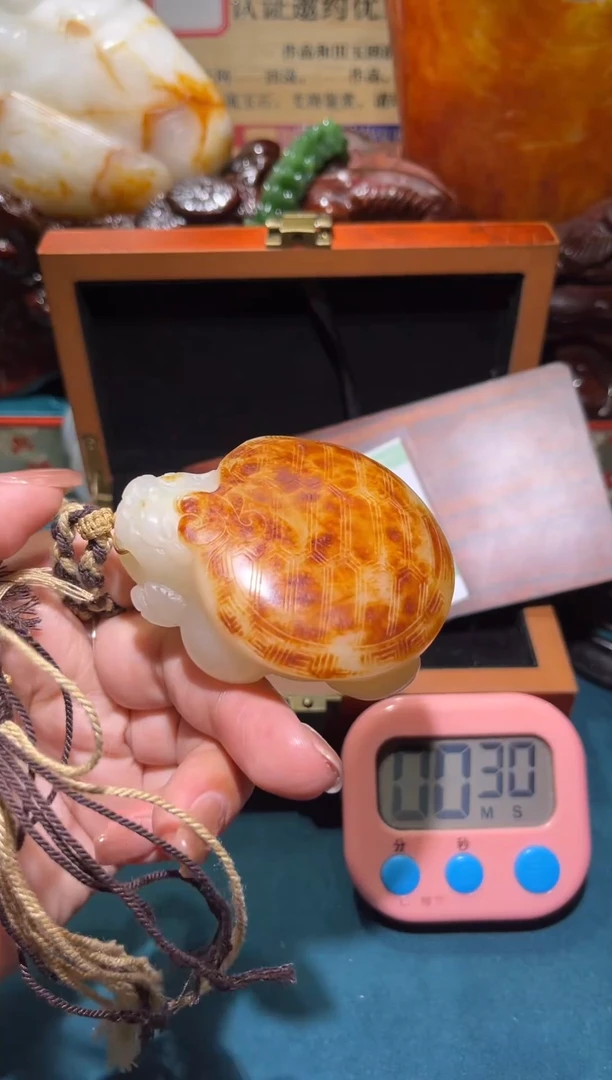 未镶嵌和田玉挂件一**凉1