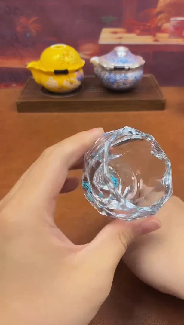 陶瓷茶具摆件旅行套组
