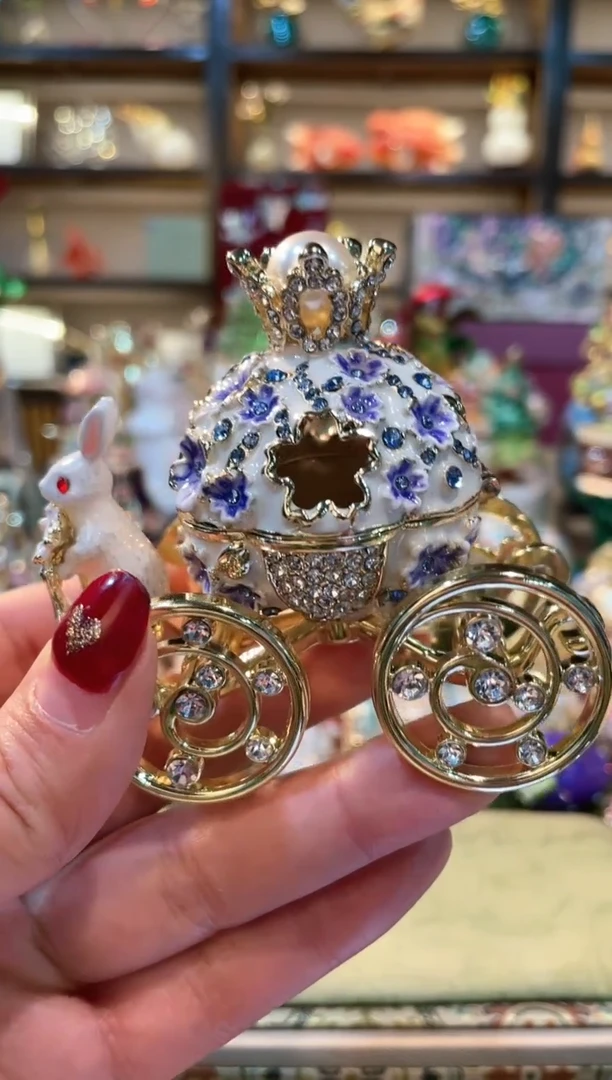 【闪购商品】精致珐琅彩首饰盒