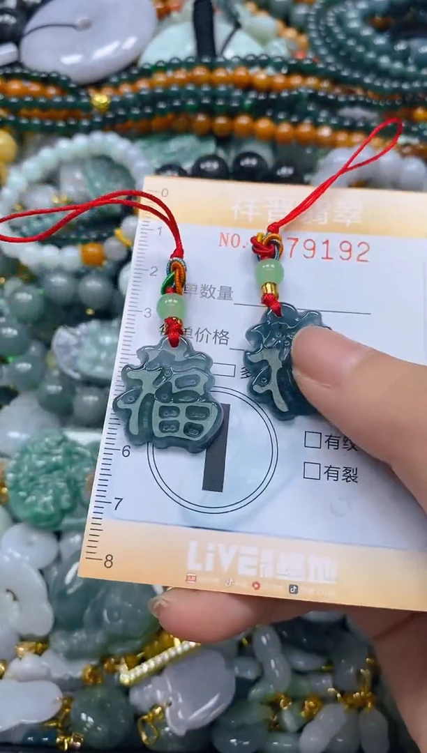 翡翠未镶嵌颈饰闪购0179192多样性发其一