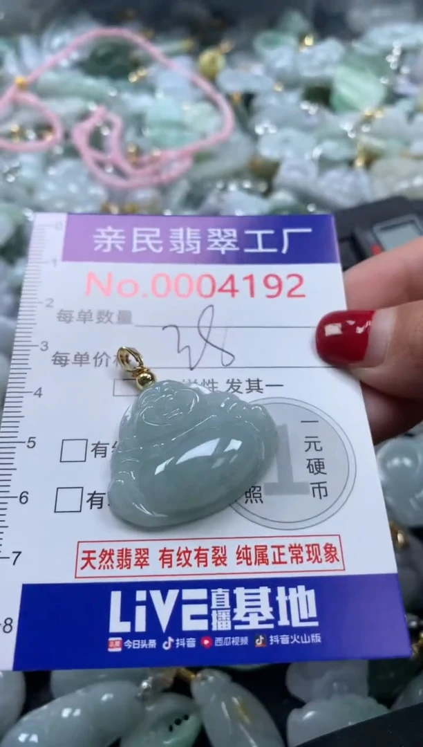 颈饰未镶嵌翡翠4192