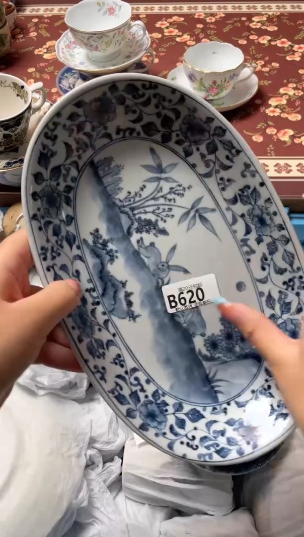 瓷片小*蹬瓷器瓷器B620