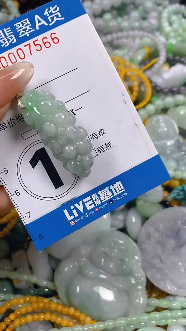 翡翠未镶嵌颈饰闪购0007566