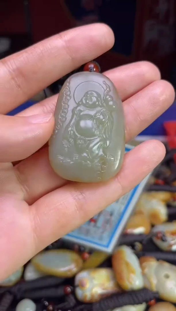 颈饰未镶嵌和田玉123