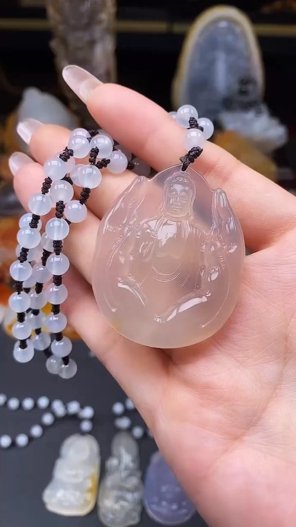 玛瑙/玉髓颈饰未镶嵌艳*天ff