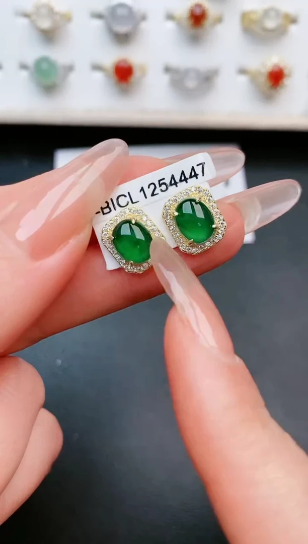 【闪购商品】翡翠戒指银S925镶嵌....