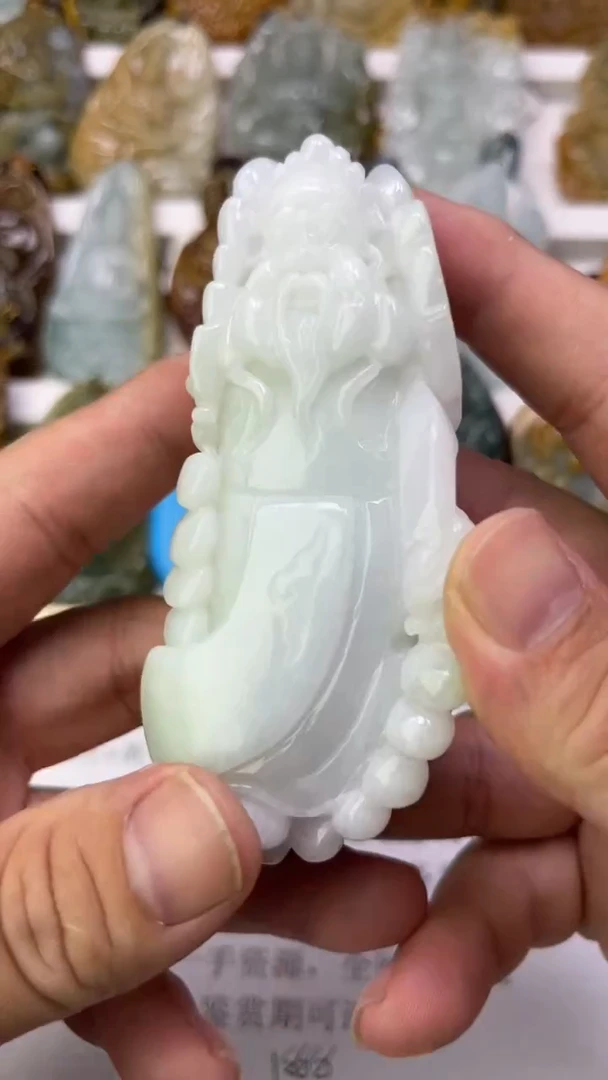 翡翠未镶嵌颈饰燃***海天然翡翠