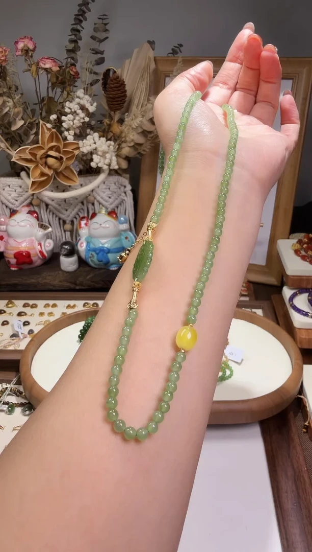 水晶摆件未镶嵌珠链