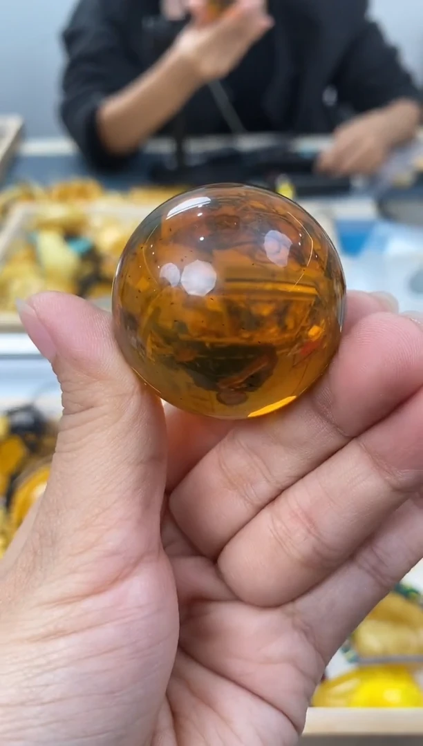 【闪购商品】琥珀裸石未镶嵌天然琥珀蜜蜡珠子