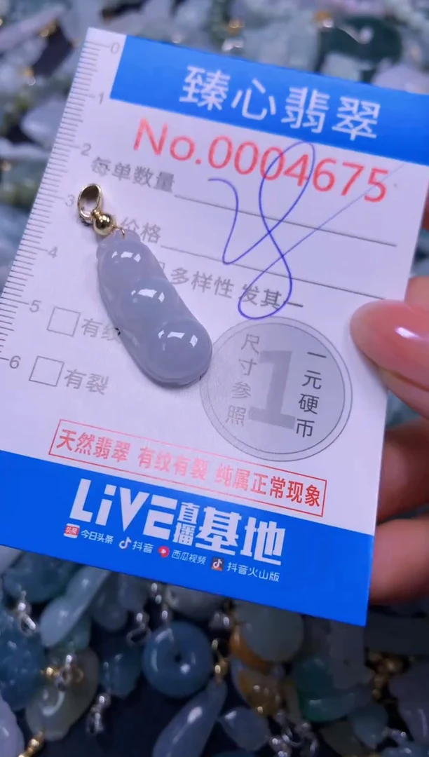 吊坠(不含链)未镶嵌翡翠4675