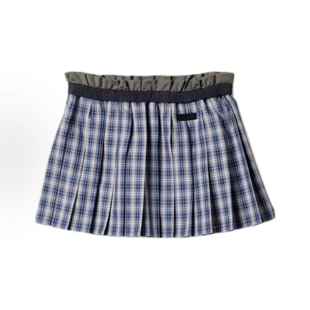 W028~妹妹~~格子短裙