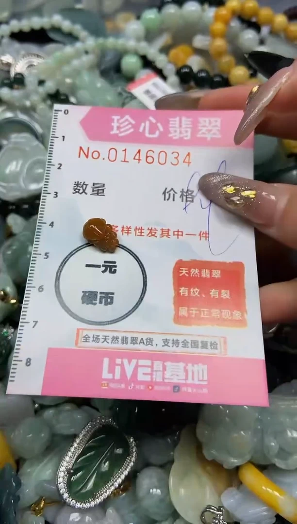 【闪购商品】翡翠颈饰未镶嵌闪购0146034