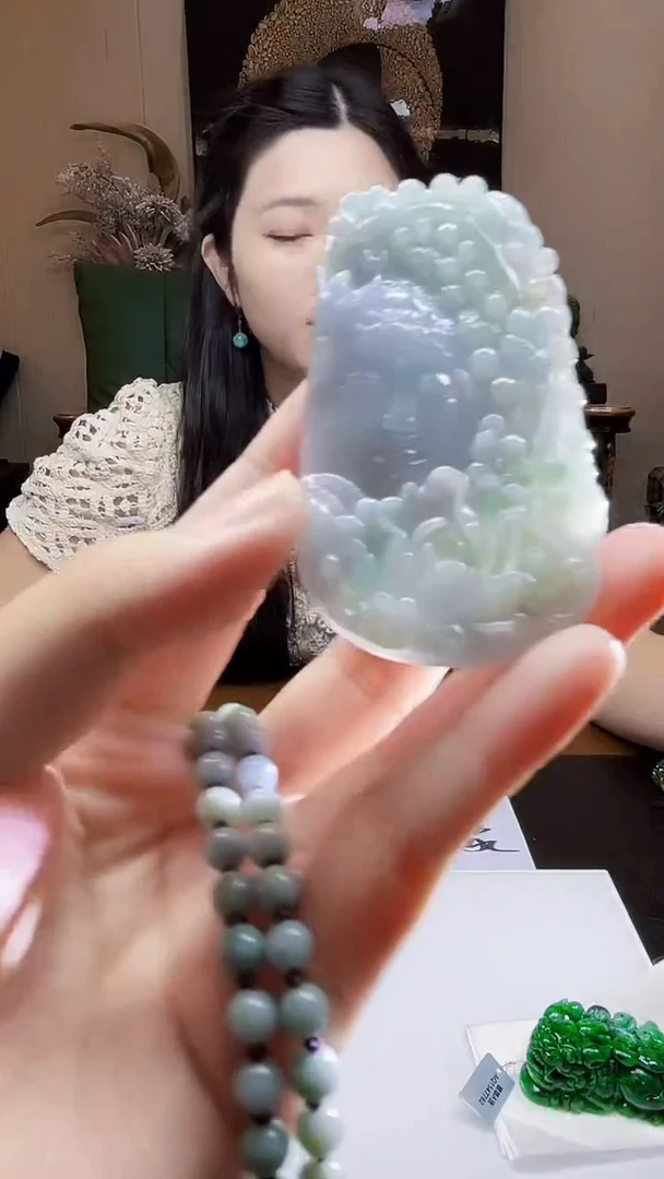 未镶嵌定制翡翠吊坠187