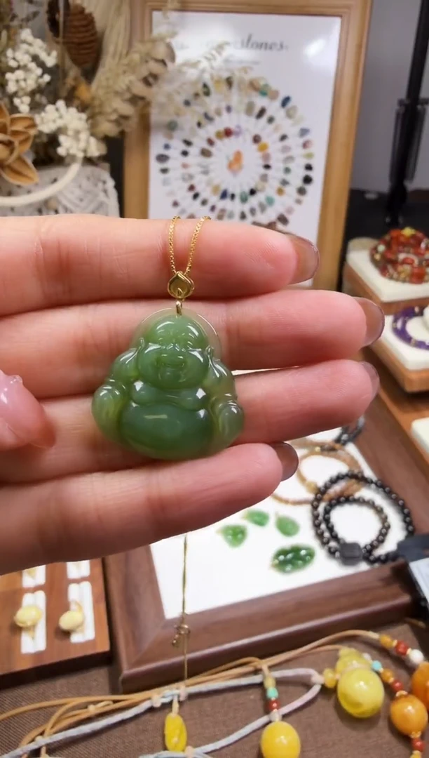 水晶摆件未镶嵌佛公