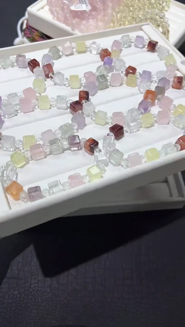 水晶手链未镶嵌87b多样性发其一【1条】默认微瑕