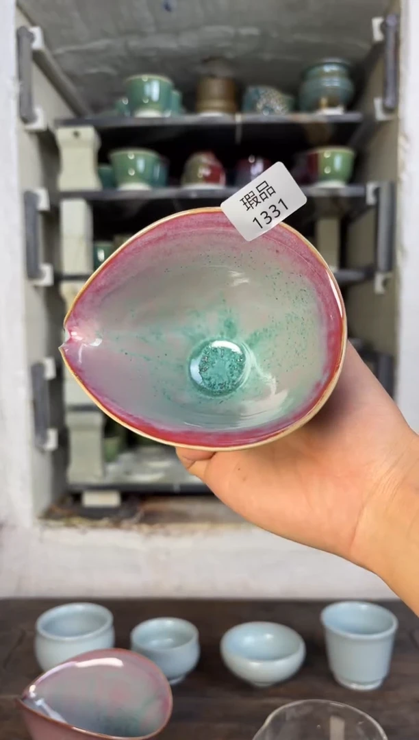 【闪购商品】摆件钧瓷窑变精品茶器